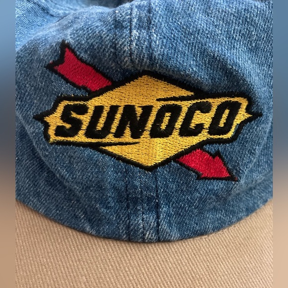 Sunoco denim adjustable strap baseball cap - Picture 3 of 8